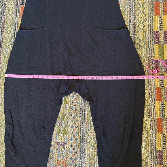 NWOT Free People Movement Hot Shot Cable Knit Onesie RARE - Black XS - Picture 10 of 10